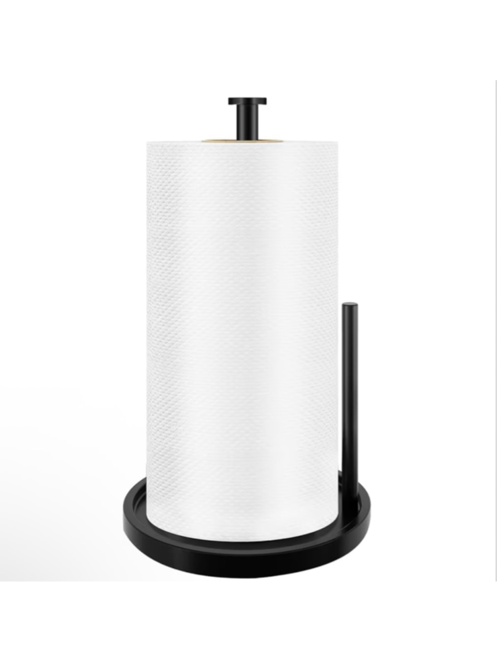 NEW Paper Towel Holder Countertop Standing Anti Slip Weighted base